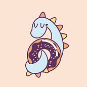 Dino Donuts. Br, ing, Identit, and Design project by Patricia Sotomayor Harm - 06.15.2016