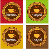 Kompot. Un projet de Design graphique de Sergey Popov - 04.04.2017
