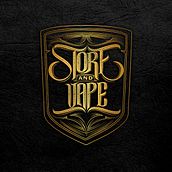 Logo lettering "Store and vape". Br, ing, Identit, Calligraph, Design, Product Design, Graphic Design, Traditional illustration, Lettering, Marketing, Advertising, T, and pograph project by Homar Aparicio - 04.04.2017