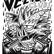 Velvet Club.. Un proyecto de Diseño, Diseño gráfico e Ilustración tradicional de Daniel Tur - 11.04.2017