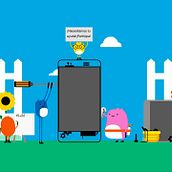 Campaña de Orange para el reciclaje de móviles.. Animation project by Carlos Arciniega González - 04.12.2017