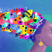 La hija del pescador, ill. Projekt z dziedziny Trad, c i jna ilustracja użytkownika Mary Navarro - 13.04.2017