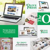 Identidad Corporativa The Olive Press Newspaper/ Marbella. Graphic Design, Br, ing, Identit, and Editorial Design project by lazamarbide design studio - 04.18.2017