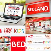 Rediseño de Imagen para Cadena de descanso Bedland. Br, ing & Identit project by lazamarbide design studio - 04.18.2017