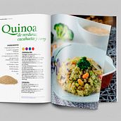 Revista digital dirigida a personas con intolerancias alimenticias. Editorial Design, and Graphic Design project by Sölve Hein - 06.24.2015