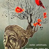 La Mujer Árbol. Traditional illustration project by Sarai Aleman - 04.21.2017