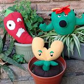 Mis muñecos Ein Projekt aus dem Bereich Kreativität und Spielzeugdesign von Eli Barcia - 30.04.2018