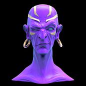 Mi Proyecto del curso: Modelado de personajes en 3D. 3D project by mil_mauro - 04.25.2017
