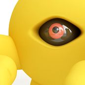 Yellow Devil. 3D, Character Design, and Traditional illustration project by Alexis Tapia - 09.17.2016
