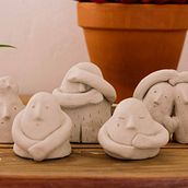 Fantasmas de Barro, una invitación a materializar nuestros miedos. Artesanato projeto de Lola Giardino - 27.04.2017