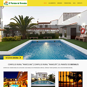 El Paraíso de Brovales - Casas Rurales. Web Design project by Luis Mazuecos Salas - 04.28.2016