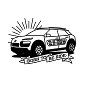 Citroën C4 Cactus by Bnomio. Street Art, Art Direction, Design, Graphic Design, Events, Traditional illustration, Painting, Advertising, TV, and Video project by Bnomio ™ - 03.27.2017