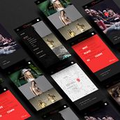 Uptown website. Graphic Design, Web Design, and Advertising project by estudio vivo - 03.01.2017