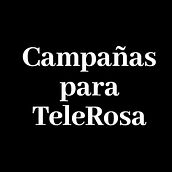 Campañas para TeleRosa. Solo texto.. Cop, writing, Design, and Advertising project by J.M. Chafino - 04.29.2017