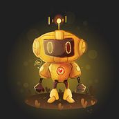 Iron Heart.. Een project van Ontwerp van personages y Traditionele illustratie van Yaiza Blázquez Jordan - 02.05.2017