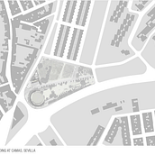 Office building at Camas, Sevilla. Architecture project by Marta Cano Mateo - 02.01.2015