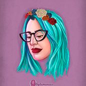 Jess. Traditional illustration project by Beatriz Carcelén - 04.20.2017