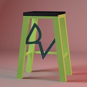 Silla/Taburete DeporVital. Un proyecto de 3D de Raúl Martínez - 04.05.2017