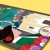 Cartel  Fiestas patronales de Ceuta 2016. Graphic Design project by David Fuentes Flores - 05.07.2017