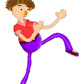 Corre corre que te pilla. Traditional illustration project by Mª luz García Pertiñez - 05.07.2017