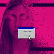 "Glitch Art". Traditional illustration project by Giulia Masserdotti - 05.02.2017