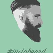Instabeard. Graphic Design project by Jose Manuel Gonzalo Lamelas - 05.10.2017