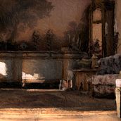 Proyecciones para teatro (El perro del hortelano) Ein Projekt aus dem Bereich 3D, Animation, Architektur, Innenarchitektur und Bildende Künste von Iker García - 14.05.2017