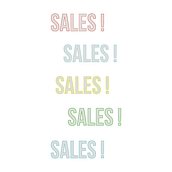  Sales!. Animation, Graphic Design, and Motion Graphics project by L Laso - 08.30.2016