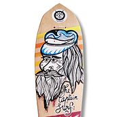 Skateboard • Captain Surf #SkateArt. Un proyecto de Dirección de arte, Diseño e Ilustración tradicional de Matdisseny @matdisseny - 01.02.2016