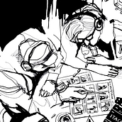 Projecto Nada. Un proyecto de Cómic, Escritura e Ilustración tradicional de Víctor Escandell - 16.05.2017