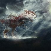 Dinosaurio        Un pequeño montage que hice a partir de un juguete.. Projekt z dziedziny Retuszowanie fotografii użytkownika Gerardo Pantoja López - 17.05.2017