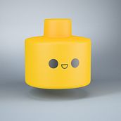 Cabeza de Lego (eyedesin). Un proyecto de 3D de Raúl Martínez - 19.05.2017