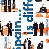 Spain... is different.. Design gráfico, e Tipografia projeto de Jesús Morentin //BunkerType// - 20.05.2017