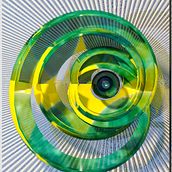 Green eye spiral.. 3D project by teodolito - 05.22.2017
