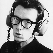 Retrato de Elvis Costello. Graphic Design project by malvadocarabel - 05.22.2017
