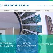 Web Sfc y Fibromialgia. Web Design project by Irina Alegre García - 05.01.2017