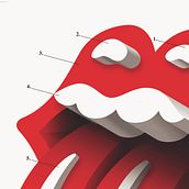Rolling Stones en Perú. Un progetto di Direzione artistica, Eventi, Illustrazione tradizionale e Illustrazione vettoriale di Luis Jordán - 23.05.2017