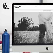 3HVISUAL. Web de fotografía en WordPress. Imagen corporativa y marketing. Br, ing, Identit, Design, Web Design, and Photograph project by Direfentes - 05.20.2016