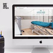 Amoga Salud. Página web en WordPress. Web Development, and Web Design project by Direfentes - 07.07.2016
