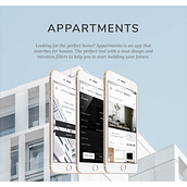 Aplicación móvil Appartments. Web Design project by Julia Menéndez - 05.23.2017