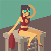 Some Animations 2016. Animação, Direção de arte, e Design de personagens projeto de Jorge Márquez - 31.12.2016