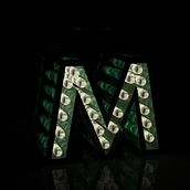Mi Proyecto del curso: Lettering 3D: modelado y texturizado con Cinema 4D. Un progetto di 3D e Lettering di Patricia Silván Veiga - 02.06.2017