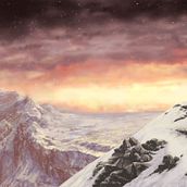 Camino en la nieve. Un proyecto de Pintura de edu_herbosa_carcamo - 07.06.2017