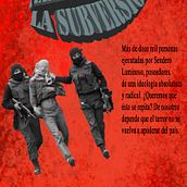 Afiche contra Sendero Luminoso - Photoshop. Un projet de Design graphique de Aldair Bernaola Fernández - 09.06.2017