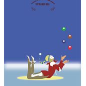 carteles para la promoción de la Scuola di Arti Circensi Stranivari, Parabita (Italia).. Un proyecto de Diseño gráfico de Roberto Rodríguez - 20.12.2016