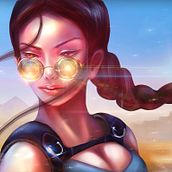 Tomb Raider. Projekt z dziedziny Trad, c i jna ilustracja użytkownika Cristina Serrano Alcalá - 09.06.2017