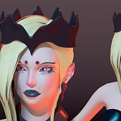 3d woman model. Projekt z dziedziny 3D użytkownika Cristina Serrano Alcalá - 09.06.2017