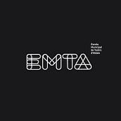 EMTA - Escola Municipal de Teatre d'Aldaia. Br, ing, Identit, and Graphic Design project by Ángel Martínez Soriano - 06.09.2017