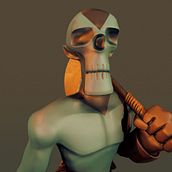Skeleton Model. Een project van 3D van Jose Fernandez - 09.06.2017