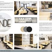 Bar EL Pande_Barcelona. Een project van Architectuur, Interactief ontwerp e Interieurontwerp van Marta Silva Vicente - 10.06.2017
